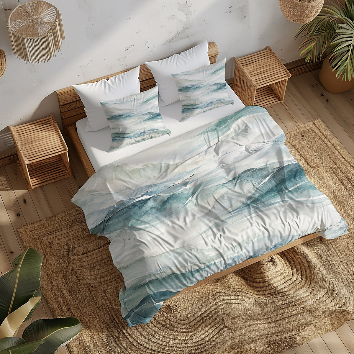 Yoga Meditation Energy Duvet Cover Set - Print 14