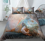 Lizards Duvet Cover Set - Print 3