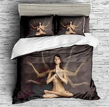 Yoga Zen Duvet Cover Set - Print 2