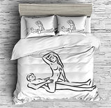 Passionate Couple Duvet Cover Set - Print 1