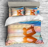 Yoga Zen Duvet Cover Set - Print 3