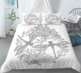 Dragonfly Duvet Cover Set - Print 3