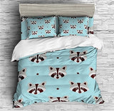 Raccoon Duvet Cover Set - Print 1