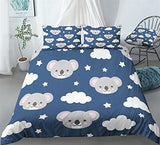 Cute Koala Duvet Cover Set - Print 3