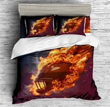 Rugby Motion Duvet Cover Set - Print 3