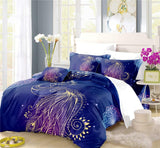 Peacock Duvet Cover Set - Print 6