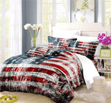 Stars and Stripes Duvet Cover Set - Print 1