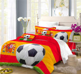 Spain Flags Duvet Cover Set - Print 1