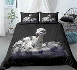 Python Wildlife Bedding Tropical Rainforest Python Snake Duvet Cover Set - Print 2