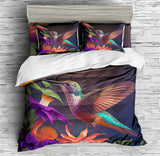Hummingbird Duvet Cover Set - Print 1