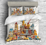 Engineering Vehicle Prints Duvet Cover Set - Print 3