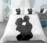 Sweet Couple Love Bedding Love Couple Passion Duvet Cover Set - Print 1