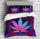 Marijuana Duvet Cover Set - Print 1