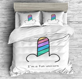 Cartoon Dick Duvet Cover Set - Print 3