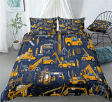 Truck Printed Duvet Cover Set - Print 1